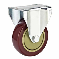 Mid duty  PVC Rigid caster