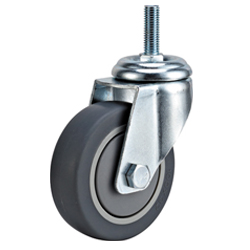 Mid duty TPR Thread stem caster