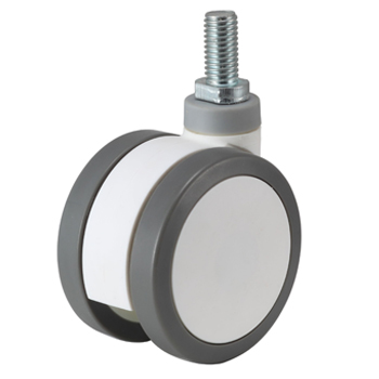3-5 inch twin wheels Medical caster