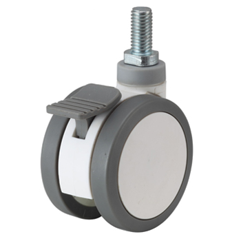 3-5 inch twin wheels Medical caster