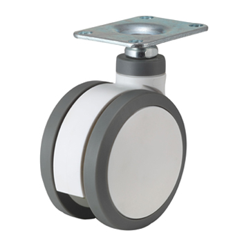 3-5 inch twin wheels Medical caster
