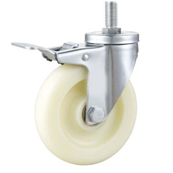 4 inch Mid duty White PP