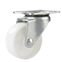 Black/White PP Swivel caster