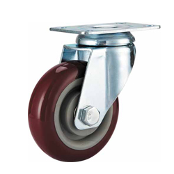 Mid duty Round PVC Swivel caster